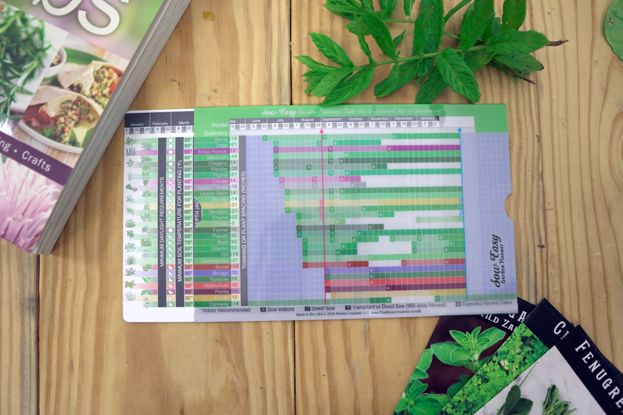 Sow Easy Planner Bundle - Vegetable, Herb, and Flower